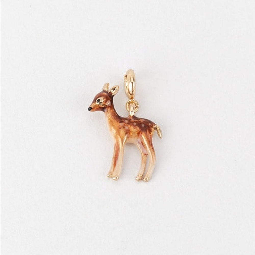 Enamel Fawn Charm by Fable